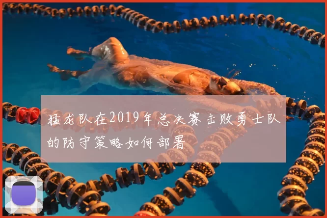 猛龙队在2019年总决赛击败勇士队的防守策略如何部署